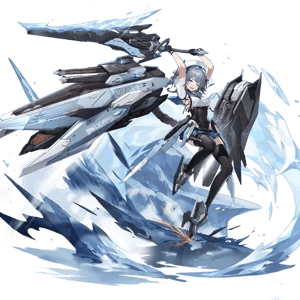 This is the Avatar Image for the Aether Gazer Skadi KR AI Voice and Text to Speech Generator